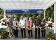 Kepala Sekretariat Presiden Resmikan SPKLU PLN Pertama di Lingkungan Istana Kepresidenan, Dukung Pencapaian NZE 2060