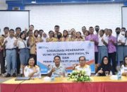 Jasa Raharja Gelar Sosialisasi di SMKN 1 Pariwisata Jayapura