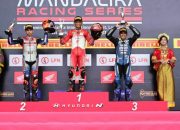 Perdana Digelar, Pebalap Astra Honda Raih Podium Tertinggi di Kejurnas Mandalika
