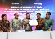 Telkom dan Telkomsel tandatangani akta pemisahan Indihome ke Telkomsel