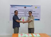 PLN Terima 30 Sertifikat Kepemilikan Tanah  Pembangunan SUTT di Halmahera Utara
