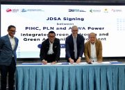 PLN, ACWA Power, Pupuk Indonesia Kerja Sama Kembangkan Green Hydrogen dan Green Ammonia Terintegrasi