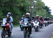 Pererat Silaturahmi, Astra Motor Papua Gelar Touring Gabungan  Komunitas Motor Honda di Jayapura