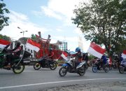 360 Bikers Honda di Jayapura Konvoi Merdeka, Semarakkan HUT ke 78 RI