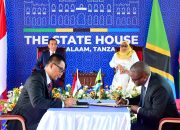 Disaksikan Presiden Jokowi, PLN Teken Kerjasama dengan TANESCO, Kembangkan Ekosistem Ketenagalistrikan di Tanzania