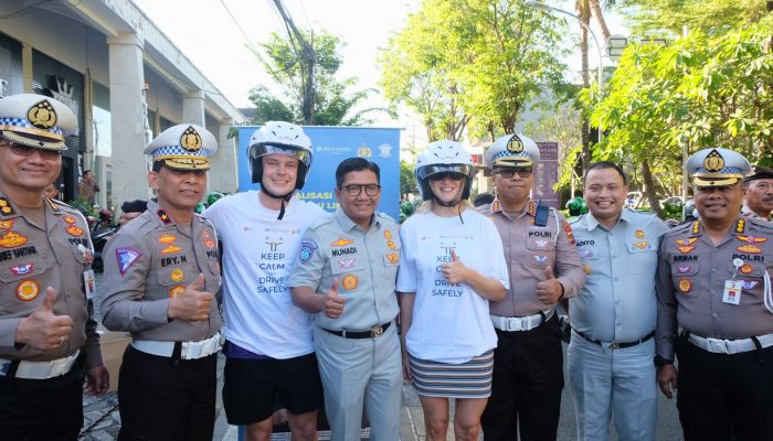 Tekan Angka Kecelakan di Bali, Jasa Raharja Dorong Turis Mancanegara Disiplin Berlalu Lintas