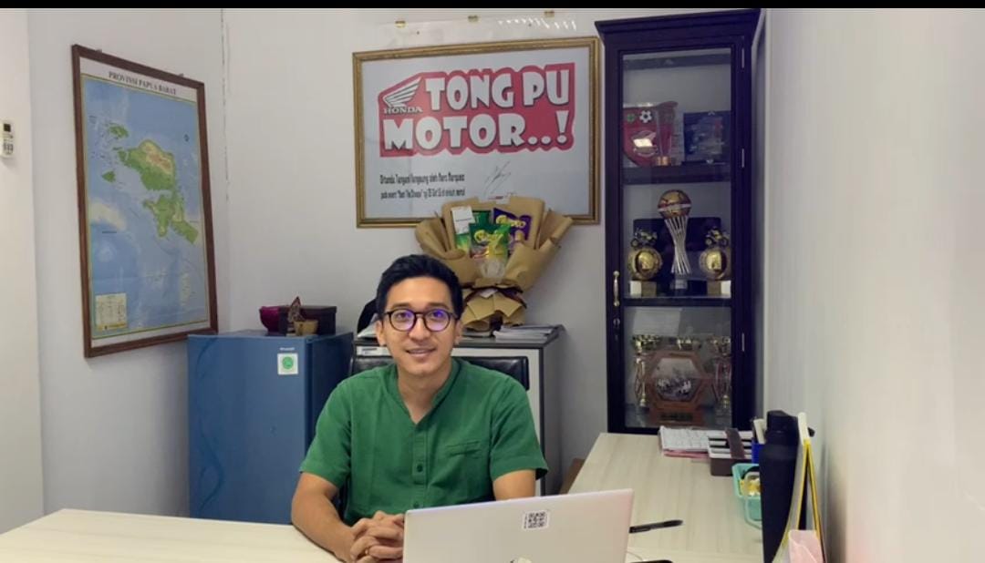 Manager Marketing Astra Motor Papua Elang Samodra. ( Foto : Istimewa )