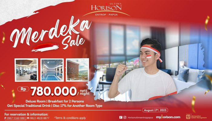 Spesial HUT RI,Horison Ultima Entrop Hadirkan Promo Kamar Dan Promo Makanan juga Minuman