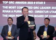 Jasa Raharja Boyong Empat Penghargaan dari  Ajang TOP GRC Awards 2023