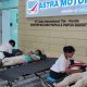 Kegiatan donor darah di Kantor Wilayah Astra Motor Papua, Sabtu ( 22/9/2023). ( Foto : Istimewa )