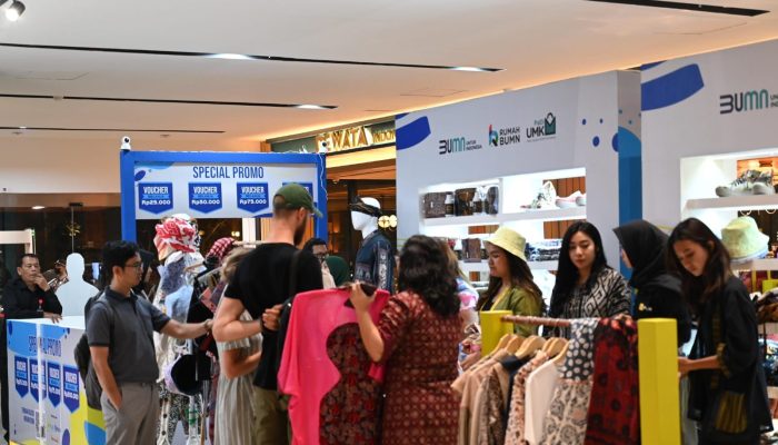 Transaksi Bazar UMKM PLN Bersama BUMN Capai Lebih Rp2,3 Miliar