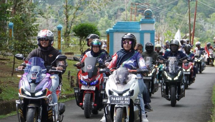 Astra Motor Papua Gelar Honda ADV Nyoride Misteri Dua Alam