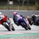 Pebalap Astra Honda Racing Team (AHRT), Fadillah Arbi Aditama, nomor start 93, saat berlaga di Circuit de Barcelona – Catalunya, beberapa waktu lalu. ( Foto : Istimewa )