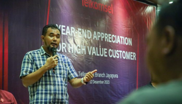 Telkomsel Adakan Acara “Year End Appreciation” di Jayapura