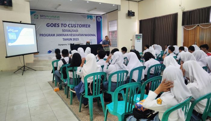 Sasar Gen Z di Jayapura, BPJS Kesehatan Gelar Goes To Customer