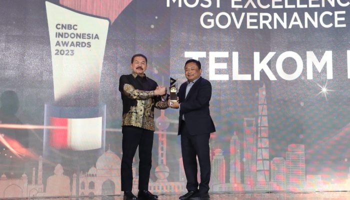 Telkom Raih Predikat Most Excellence Good Corporate Governance Implementation