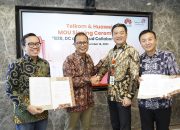 Telkom dan Huawei Jalin Kerja Sama Strategis untuk Buka Peluang Pangsa Pasar B2B di Indonesia