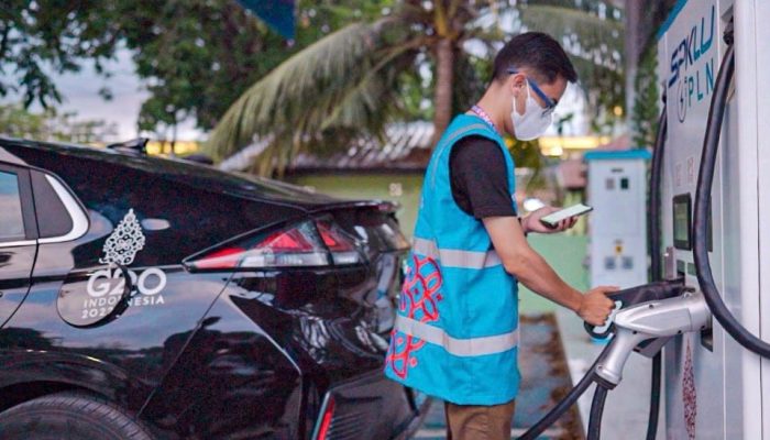 624 SPKLU di 411 Titik Strategis, Siap Layani Pengguna Mobil Listrik pada Libur Nataru