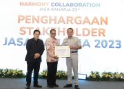 Jasa Raharja Berikan Penghargaan pada Stakeholders dan Mitra Kerja