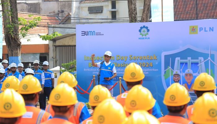 Gelar Inspection Day Bulan K3 Nasional, PLN Tekankan Pentingnya Budaya Keselamatan dan Kesehatan Kerja