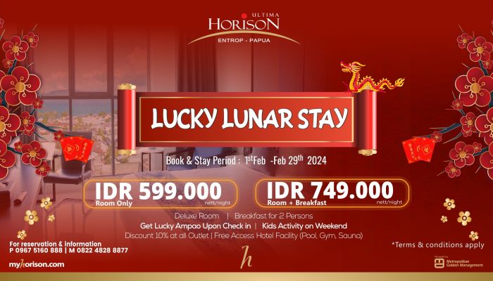 Harga Istimewa Paket Imlek Hingga Valentine, Hanya Ada di Hotel Horison Ultima Entrop