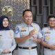 Direktur Utama Jasa Raharja Rivan A. Purwantono, didampingi ( kiri dan kanan ) Direktur Operasional PT Jasa Raharja Dewi Aryani Suzana dan Direktur Hubungan Kelembagaan PT Jasa Raharja Munadi Herlambang. ( Foto : Istimewa )
