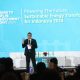 Direktur Utama PLN Darmawan Prasodjo saat menyampaikan sambutan pembuka acara _Road to PLN Investment Days_ 2024 yang digelar di Jakarta, Rabu (06/03). (Foto : Istimewa )