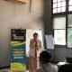 Ketua Srikandi PLN Unit Induk Distribusi Jakarta Raya, Meyrina Paulina Turambi dalam kesempatannya di Seminar International Women's Day di hadapan pegiat UMK perempuan. ( Foto : Istimewa )