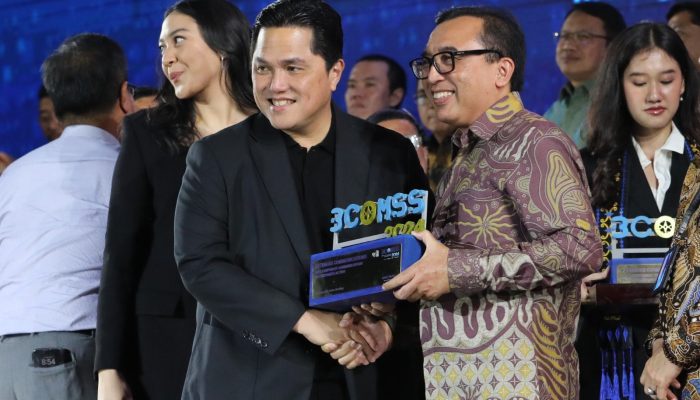 Telkom Dinobatkan sebagai BUMN Terbaik Penanganan Krisis dan Pengelolaan Media pada BCOMSS 2024