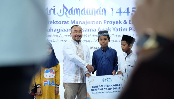 PLN Gelar Safari Ramadhan bersama Anak Yatim Piatu dan Dhuafa di Maluku dan Papua
