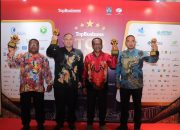 PT. Air Minum Jayapura Raih Penghargaan Top BUMD Awards Bintang 5