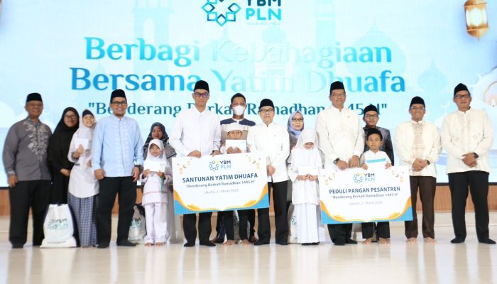 Bulan Ramadan, Yayasan Baitul Maal PLN Kembali Salurkan Bantuan Anak Yatim, Dhuafa Hingga Kaum Difabel