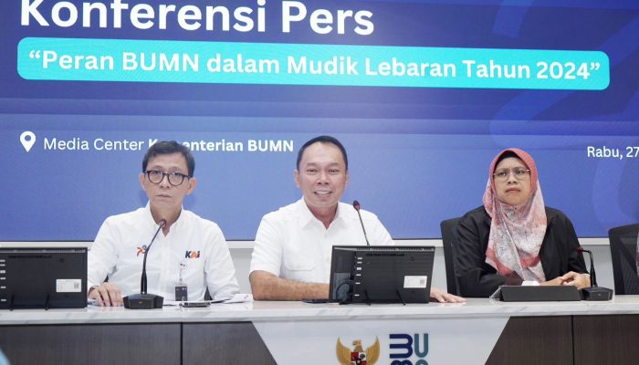 BUMN Dukung Penuh Penyelenggaraan Mudik Asyik Bersama BUMN 2024