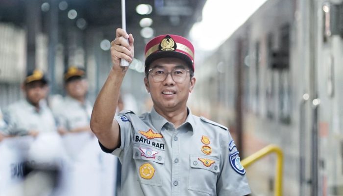 Jasa Raharja Berangkatkan Disabilitas Peserta Mudik Gratis Moda Kereta Api dari Stasiun Senen