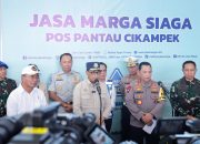 Jasa Raharja Evaluasi Arus Balik Lebaran bersama Menko PMK, Menhub, Kapolri, Panglima TNI, dan Kakorlantas Polri di GT Cikatama