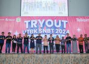 Telkomsel Bersama Kuncie Menggelar “Tryout UTBK SNBT 2024 Ilmupedia & Ruangguru” Bagi Siswa/i Papua