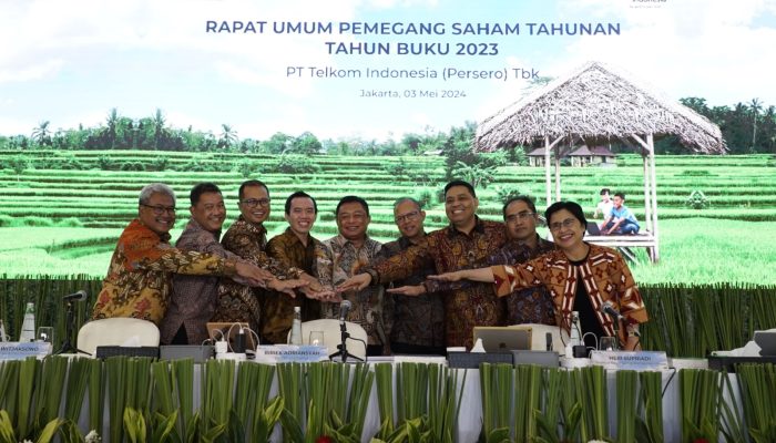 RUPS Tahun Buku 2023,Telkom Bagikan Dividen Rp17,68 Triliun atau Tumbuh 6,5% YoY