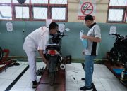 SMK Negeri 1 Sentani Bersama Astra Motor Papua Menggelar Uji Kompetensi Keahlian (UKK) Siswa Jurusan TBSM
