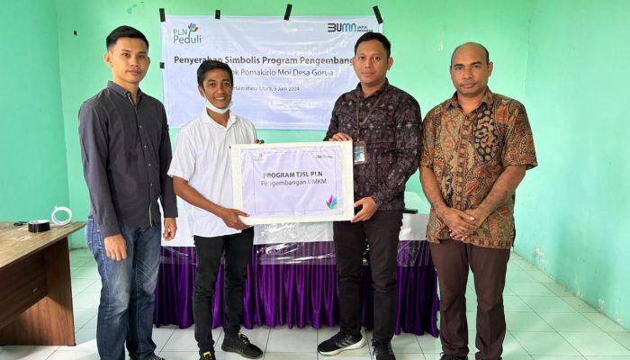 PLN Dorong Produk Lokal Gorua, Berdayakan UMKM Melalui Program PLN Peduli