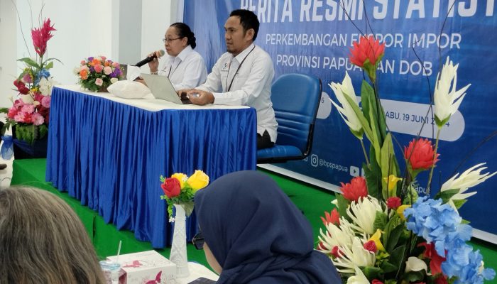 Nilai Ekspor Papua Pada Mei 2024  Naik 89,12 Persen