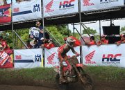 Crosser Binaan Astra Honda Raih Poin Perdana di MXGP Lombok