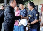 Dorong Perilaku Tertib Berlalu Lintas, Jasa Raharja Bersama Komunitas Motor Tomohon Gelar Safety Riding dan Pembersihan Rambu Lalu Lintas