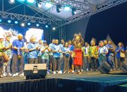 Tim PSBS Biak  di Launching, Sangat Meriah Bernuansa Adat Biak dan Tabi