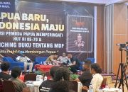 Launching Buku Mathius Derek Fakhiri “Sustainabilitas Membangun Papua”