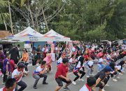 Astra Motor Papua  Olah Raga Zumba Bersama Konsumen Loyal di Car Free Day