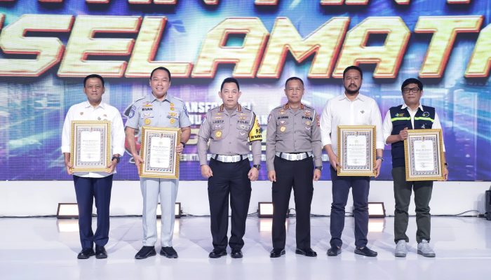 Konsisten Dukung Korlantas Polri di Bidang Kamseltibcarlantas, Jasa Raharja Dapat Piagam Penghargaan dari Kapolri