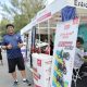 Kepala Cabang Astra Motor Entrop Ariyanto saat berada di lokasi Car Free Day jalan Pantai Holtekamp. ( Foto : Muhammad Kasim )