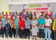 Ratusan Ibu-ibu di Kabupaten Jayapura Kompak Pake Batik Deklarasi Perempuan Algito Center