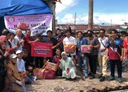 Peduli Korban Bencana Kebakaran Pasar Sentral Remu Sorong, Telkomsel Salurkan Bantuan CSR