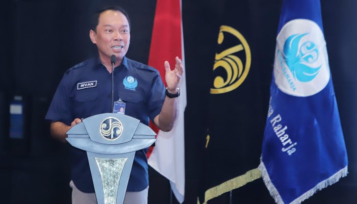 Rivan  Tekankan Semangat Sinergi dan Kolaborasi dalam Rakernas Serikat Pekerja Jasa Raharja